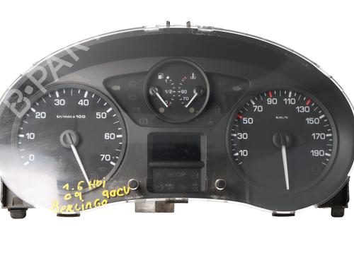 Used Instrument cluster CITROËN BERLINGO / BERLINGO FIRST Box Body/MPV (M_) 2.0 HDI 90 (MBRHY, MCRHY) (90 hp) 32250785