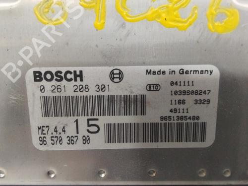 Engine control unit (ECU) PEUGEOT 307 CC (3B) 1.6 16V | BP26222229M57 
