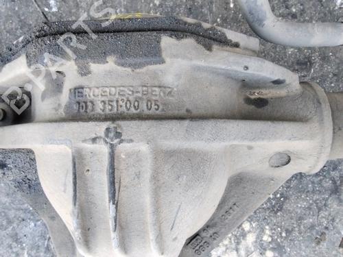 Rear axle RENAULT MASTER III Van (FV) 2.3 dCi 165 FWD (FV0P, FV0U, FV11, FV12, FV1E) | BP21568196M2 