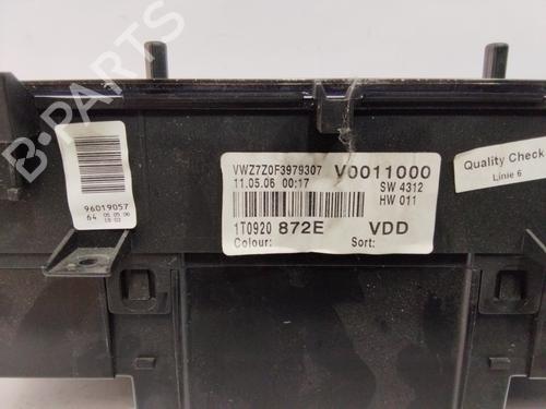 Kombinert Instrument VW TOURAN (1T1, 1T2)  | BP28542114C47