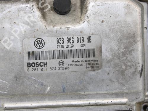 Engine control unit (ECU) SEAT IBIZA III (6L1)  | BP18107465M57 