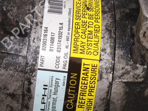 AC compressor RENAULT MEGANE II (BM0/1_, CM0/1_) 1.6 16V (BM0C, CM0C) | BP13810116M34 