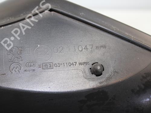 Right mirror PEUGEOT 208 I (CA_, CC_) 1.2 VTI 82 | BP18337447C27 