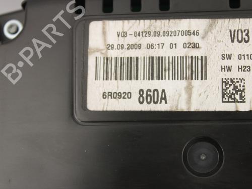 Instrument cluster VW POLO V (6R1, 6C1)  | BP11848391C47 