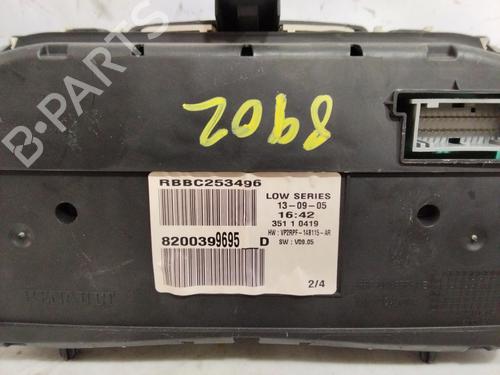 Instrument cluster RENAULT MEGANE II (BM0/1_, CM0/1_) 1.9 dCi | BP25627315C47 