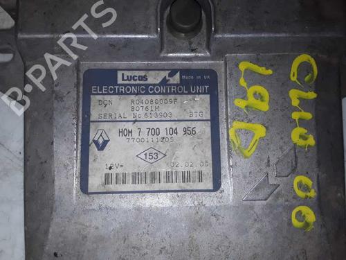 Engine control unit (ECU) RENAULT CLIO II (BB_, CB_) 1.9 D (B/CB0J) | BP8576050M57 