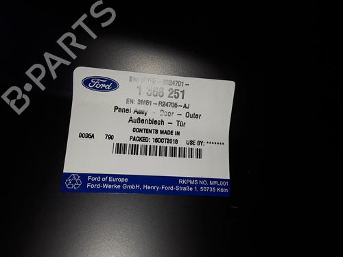 Left rear door FORD FOCUS II (DA_, HCP, DP)  | BP9752329C4 