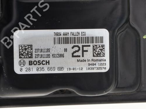 Motorstyringsenhet RENAULT MEGANE IV Hatchback (B9A/M/N_)  | BP29962420M57 