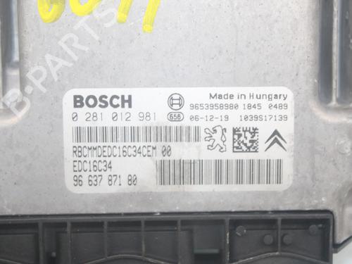 Engine control unit (ECU) CITROËN C4 Grand Picasso II (DA_, DE_)  | BP18465099M57 