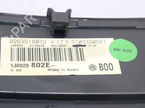 Instrument cluster VW GOLF IV (1J1) 1.9 TDI | BP15182201C47 