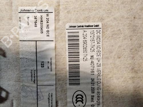 Interior roof MERCEDES-BENZ C-CLASS (W204)  | BP29618525I12 