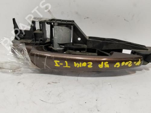 Used Rear left exterior door handle PEUGEOT 2008 I (CU_) 1.6 BlueHDi 100 (100 hp) 28544323