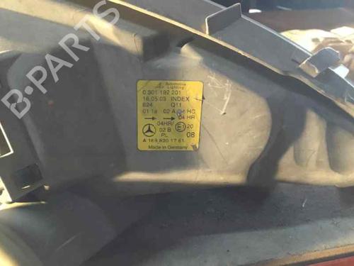 Used Left headlight MERCEDES-BENZ A-CLASS (W168) [1997-2005]  8550326