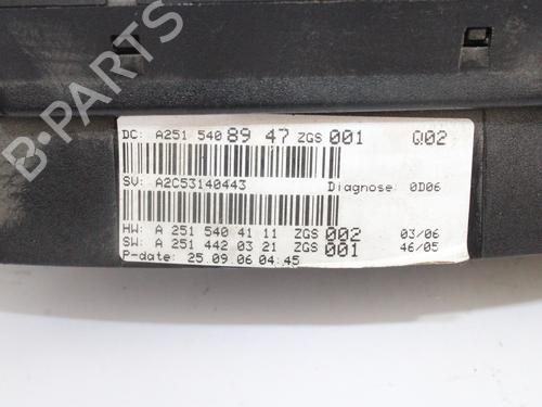 Instrument cluster MERCEDES-BENZ M-CLASS (W164) ML 320 CDI 4-matic (164.122) | BP15503001C47 