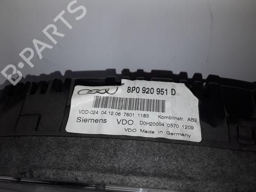 Instrument cluster AUDI A3 (8P1) 1.9 TDI | BP10862070C47 