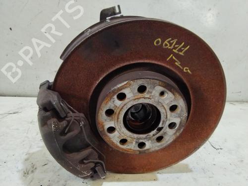 Used Left front steering knuckle VW PASSAT B6 (3C2) 2.0 TDI (110 hp) 19936229