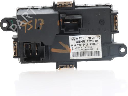 Used Heater resistor MERCEDES-BENZ E-CLASS (W212) [2009-2016]  30262689