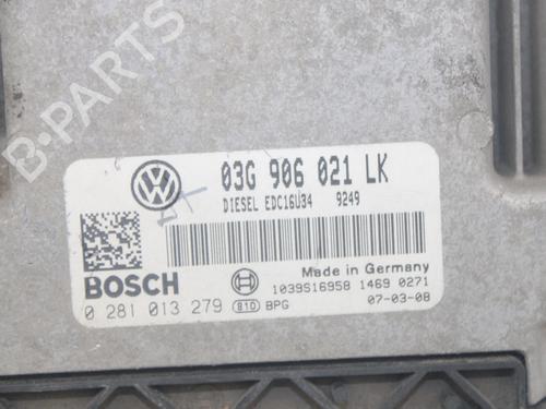 Engine control unit (ECU) SEAT LEON (1P1) 1.9 TDI | BP17099627M57 