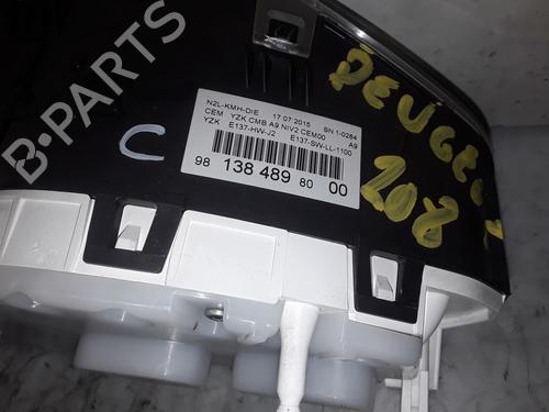 Instrument cluster PEUGEOT 208 I (CA_, CC_)  | BP8580704C47 