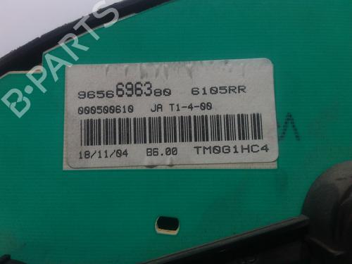 Instrument cluster PEUGEOT 206 CC (2D) 1.6 16V (2DNFUF, 2DNFUR) | BP10188834C47 