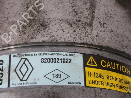 AC compressor RENAULT LAGUNA II (BG0/1_) 1.9 dCi (BG08, BG0G) | BP13392762M34 