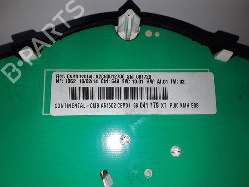 Instrument cluster CITROËN C1 (PM_, PN_) 1.0 | BP10778048C47 