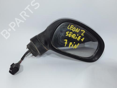 Used Right mirror SEAT LEON (1P1) [2005-2013]  10157448