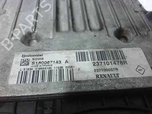 Engine control unit (ECU) RENAULT SCÉNIC III (JZ0/1_)  | BP10414917M57 
