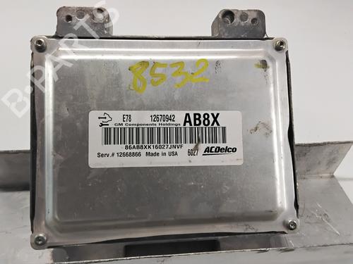 Engine control unit (ECU) OPEL CORSA E (X15) 1.4 Turbo (08, 68) | BP28670812M57