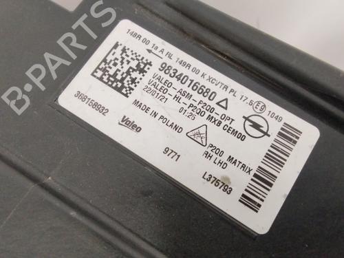 Højre forlygte OPEL MOKKA  | BP26440609C29 
