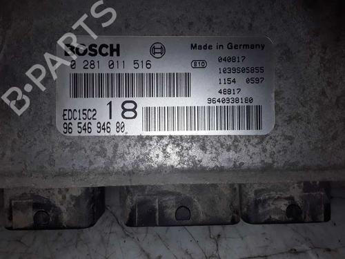 Engine control unit (ECU) PEUGEOT 607 (9D, 9U)  | BP8574058M57 
