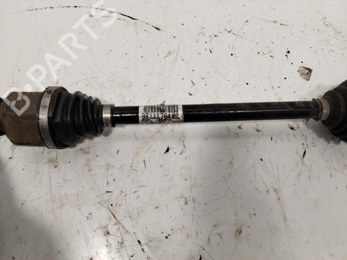 Right front driveshaft PEUGEOT 3008 III (KA_, KB_, KC_) Hybrid 136 (KAHPYE) | BP21569090M39