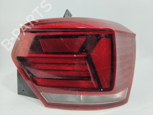 Used Left taillight VW POLO VI (AW1, BZ1, AE1) [2017-2025]  27816573