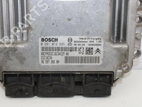Engine control unit (ECU) PEUGEOT 407 (6D_) 1.6 HDi 110 (6D9HZC, 6D9HYC) | BP13393319M57 