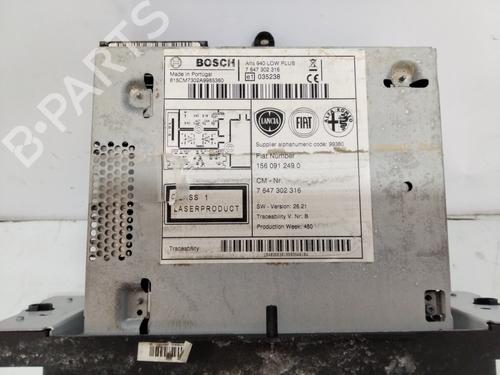 Radio ALFA ROMEO GIULIETTA (940_) 1.6 JTDM (940FXD1A) | BP25625804E6 