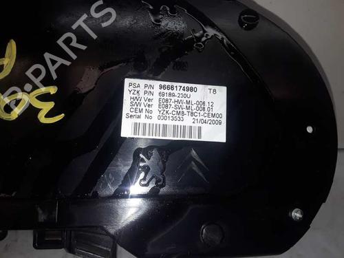 Instrument cluster PEUGEOT 3008 I MPV (0U_) 1.6 HDi | BP8573432C47 