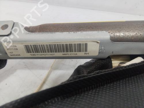 Høyre gardin kollisjonspute NISSAN QASHQAI I (J10, NJ10) 1.5 dCi | BP29905365C12 