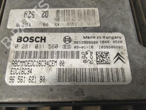 Engine control unit (ECU) PEUGEOT 206 Hatchback (2A/C) 1.6 HDi 110 | BP20929392M57 