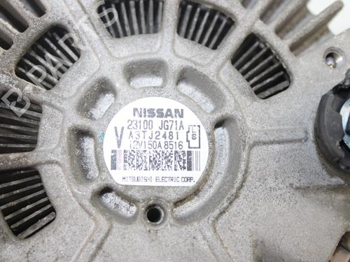 Alternator NISSAN X-TRAIL II (T31) 2.0 dCi 4x4 | BP17720135M7 