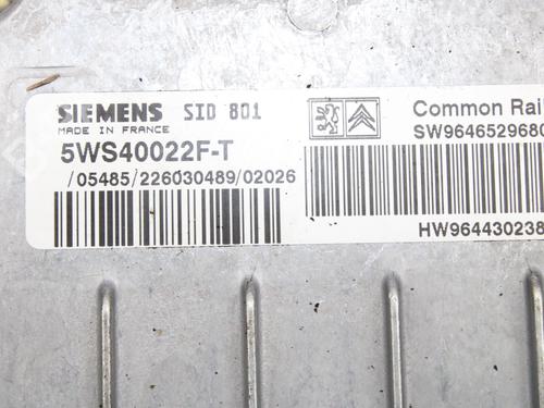 Engine control unit (ECU) CITROËN C5 I (DC_)  | BP15211993M57 