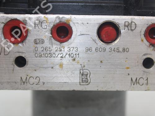 ABS pump CITROËN C4 Picasso I MPV (UD_)  | BP17622589M43 