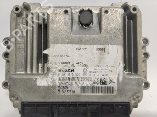Computer motormanagement CITROËN C4 Coupe (LA_) 1.6 HDi (109 hp) 21604772