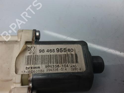Right rear window motor PEUGEOT 407 (6D_) 2.0 HDi 135 (6DRHRH, 6DRHRE, 6DRHRG, 6DRHRJ) | BP9554787E22 