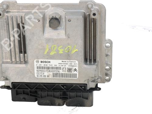 Engine control unit (ECU) CITROËN BERLINGO MULTISPACE (B9) 1.6 HDi 75 16V | BP31840192M57