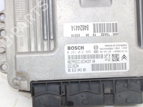 Engine control unit (ECU) PEUGEOT 307 CC (3B) 1.6 16V | BP15203389M57 