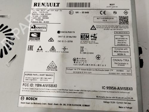 Used Radio RENAULT MEGANE IV Hatchback (B9A/M/N_) 1.5 Blue dCi 95 (B9A2, B9A6) (95 hp) 29289117