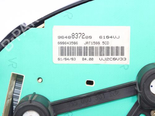 Instrument cluster PEUGEOT 206 Hatchback (2A/C) 2.0 HDI 90 | BP15503234C47 