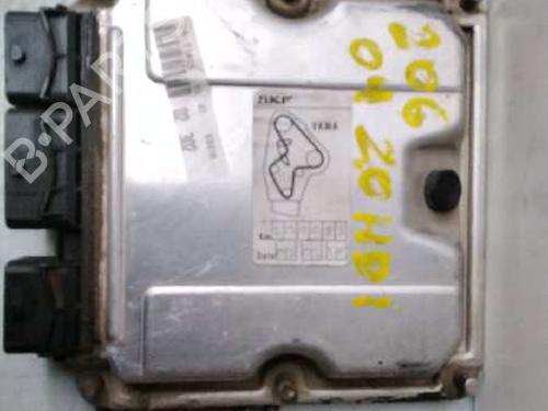 Engine control unit (ECU) PEUGEOT 206 Hatchback (2A/C)  | BP8572134M57 