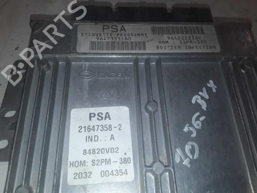 Engine control unit (ECU) CITROËN C3 Pluriel (HB_) 1.4 HDi | BP9258108M57 