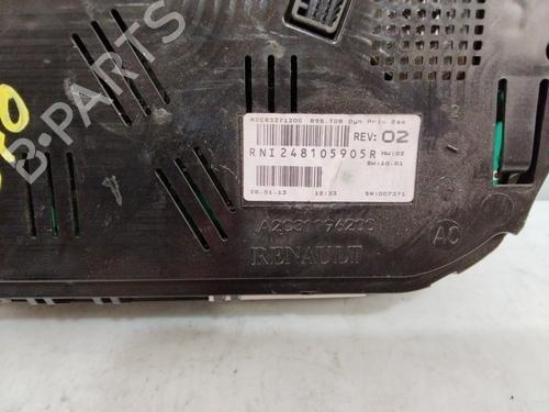 Instrument cluster RENAULT MEGANE III Hatchback (BZ0/1_, B3_) 1.4 TCe (BZ0F, BZ1V) | BP19157006C47 